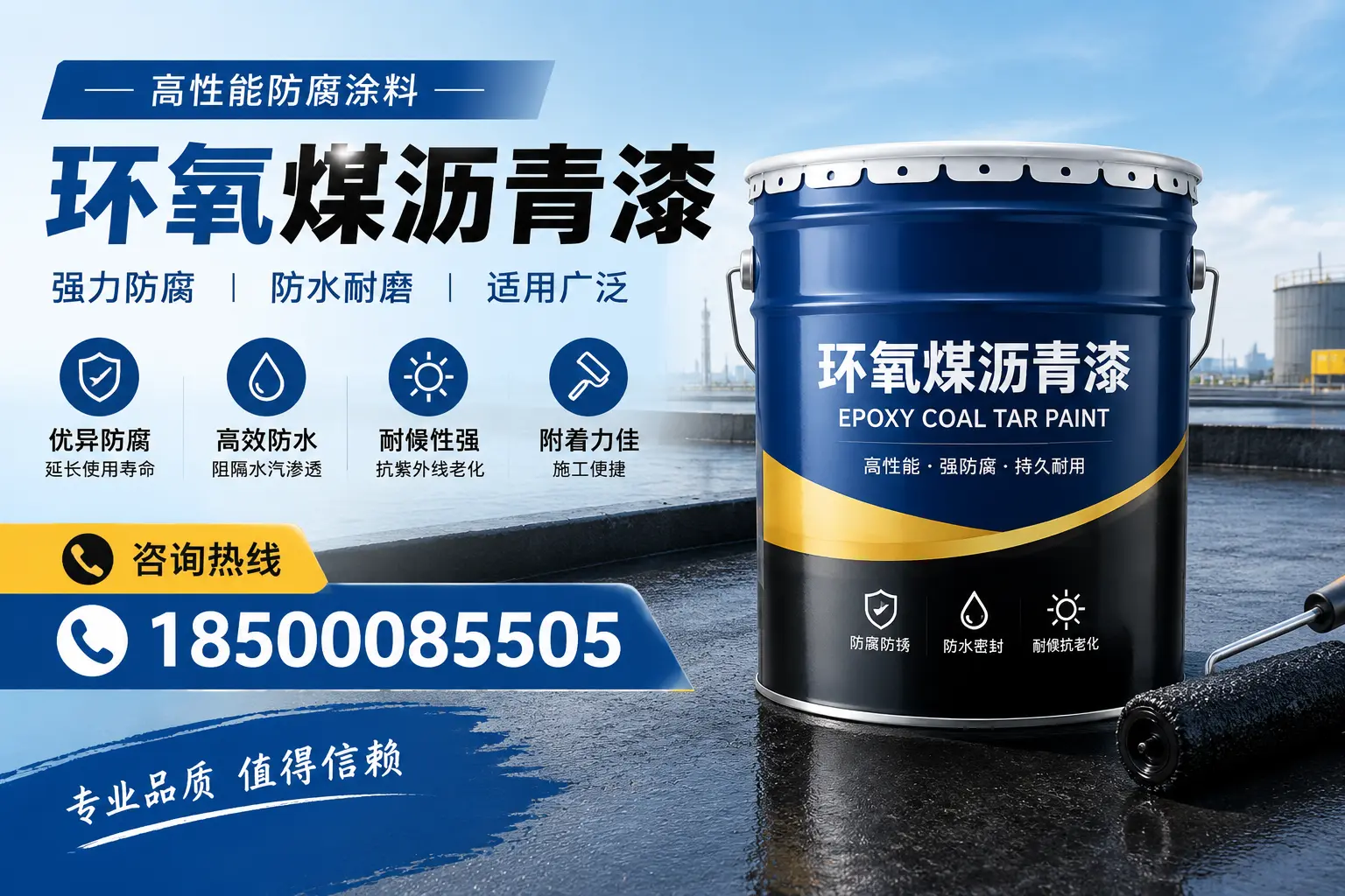 环氧煤沥青漆的主要成分与功能,汕头用户深度了解